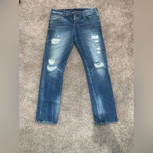 Blue size 34 mens true religion denim jeans